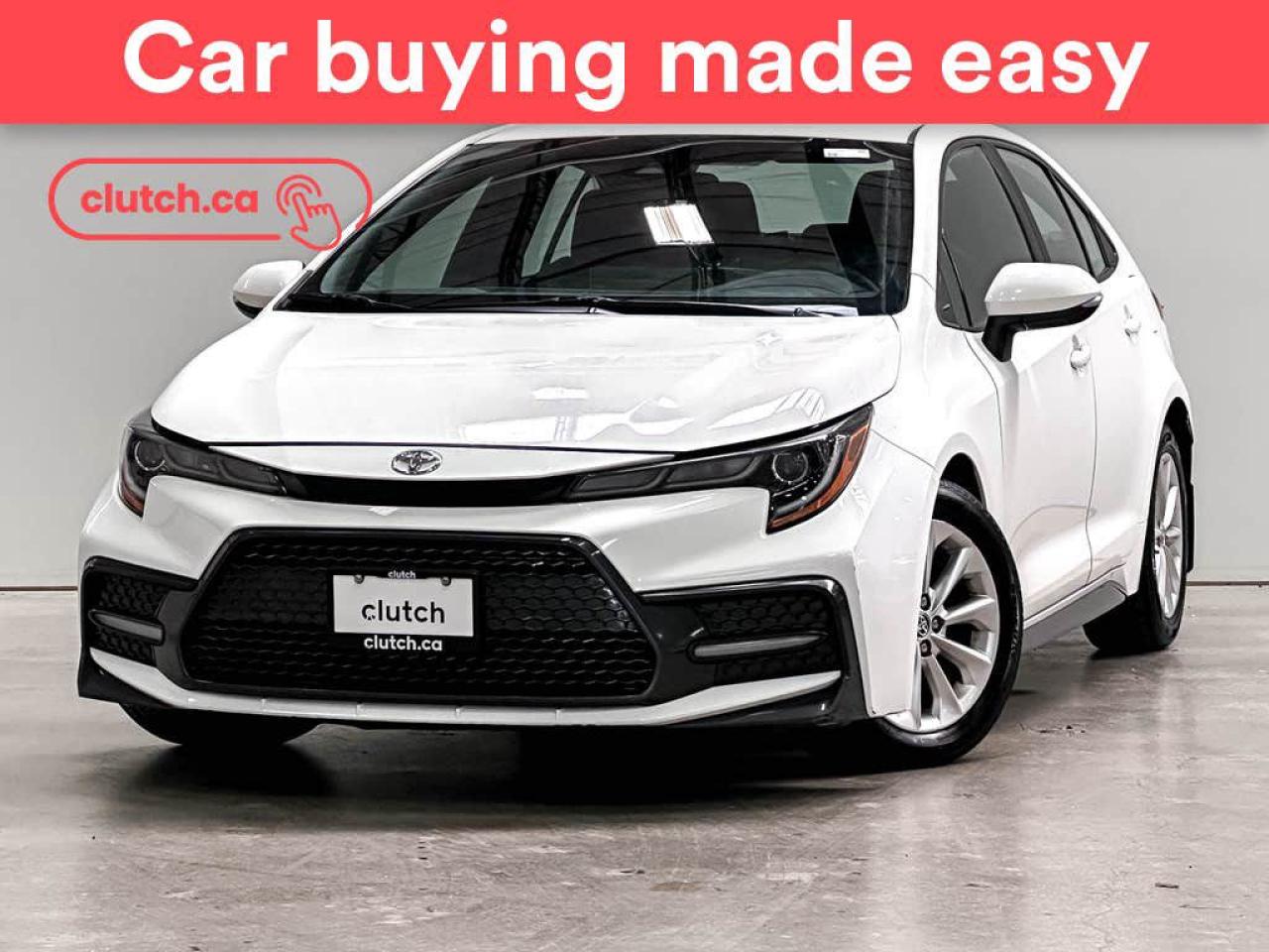 Used 2020 Toyota Corolla SE w/ Apple CarPlay, Heated Front Seats, Rearview Cam for sale in Toronto, ON