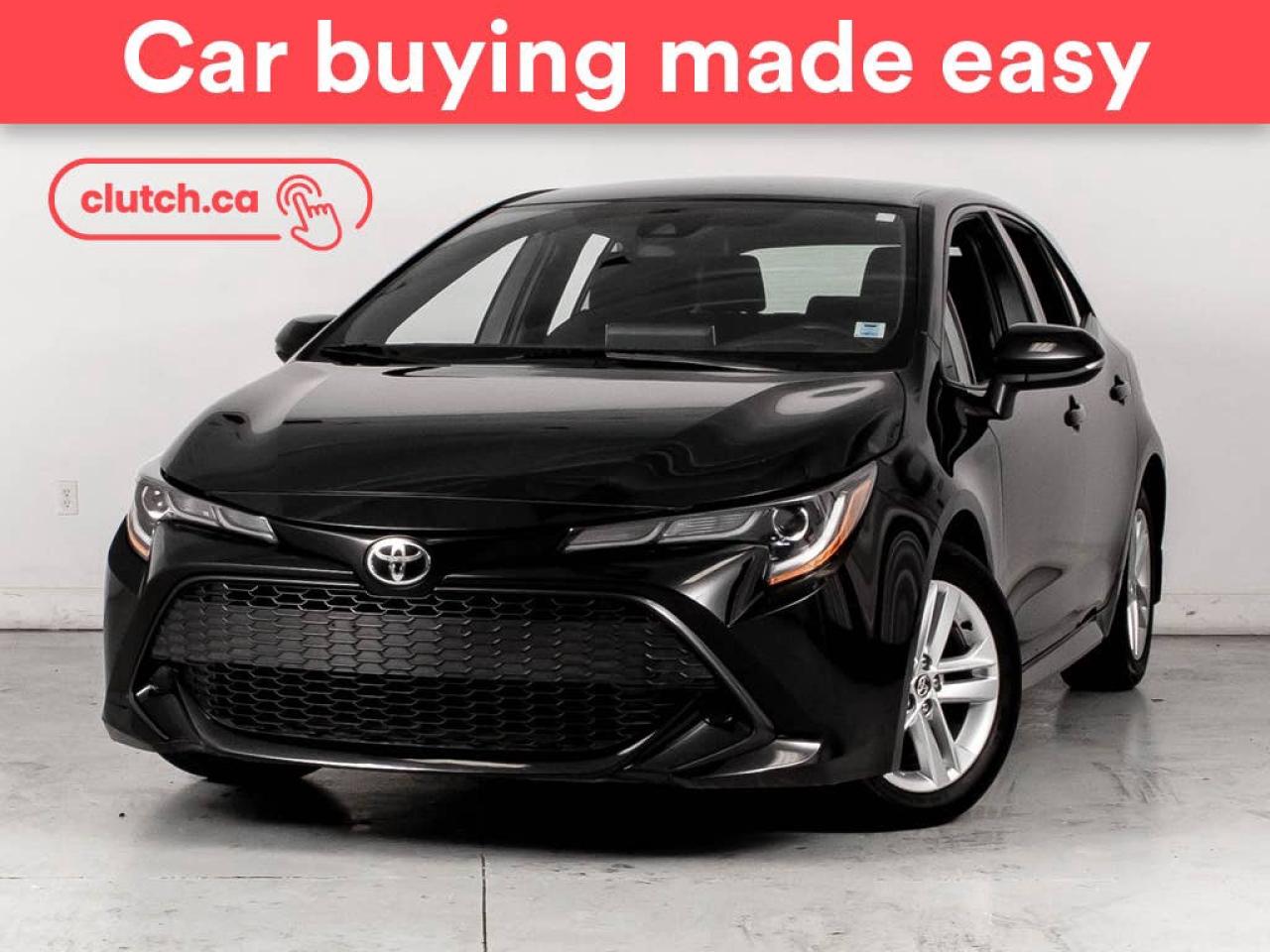 Used 2019 Toyota Corolla Hatchback SE w/ Apple CarPlay, Rearview Cam, Heated Seats for sale in Bedford, NS