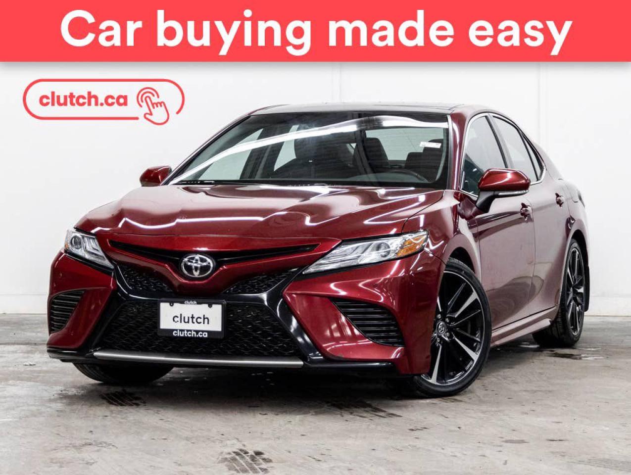 Used 2018 Toyota Camry XSE w/ Panoramic Moonroof, Rearview Cam, Wireless Charging for sale in Toronto, ON