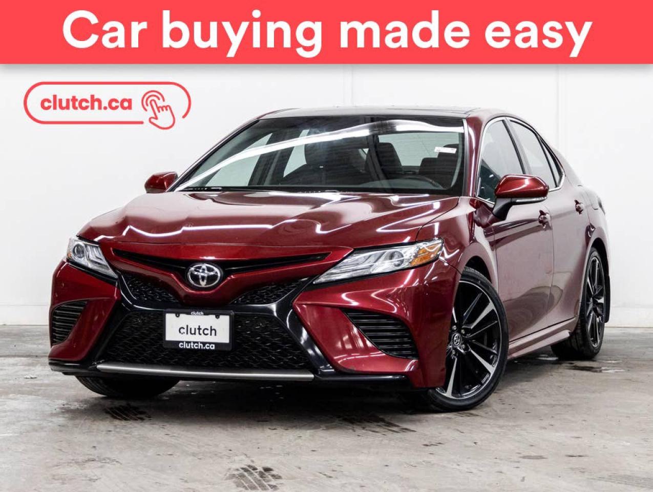 Used 2018 Toyota Camry XSE w/ Panoramic Moonroof, Rearview Cam, Wireless Charging for sale in Toronto, ON