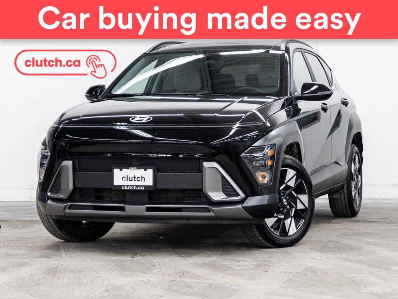 Used 2024 Hyundai KONA Preferred AWD w/ Trend Pkg w/ Apple CarPlay & Android Auto, Wireless Charging, Sunroof for sale in Toronto, ON