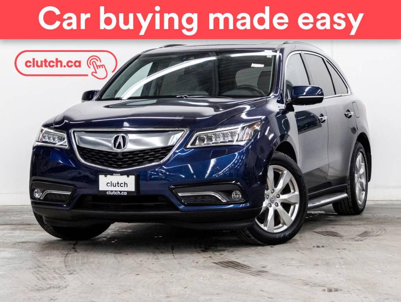 Used 2016 Acura MDX Elite Package w/ Power Moonroof, Nav, 360 Cam for sale in Toronto, ON