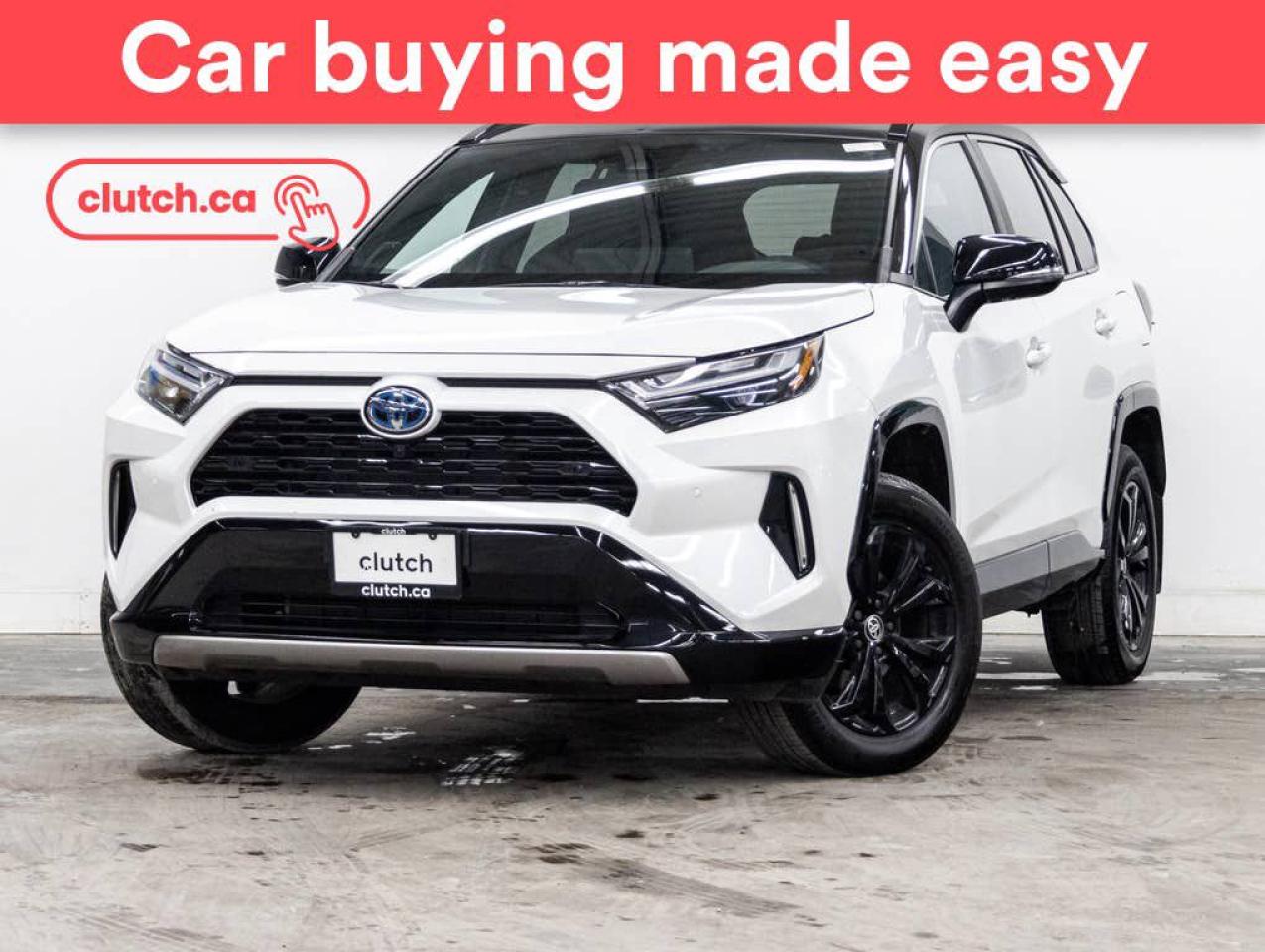 Used 2024 Toyota RAV4 Hybrid XSE AWD w/ Technology Pkg w/ Apple CarPlay & Android Auto, Power Moonroof, Nav for sale in Toronto, ON