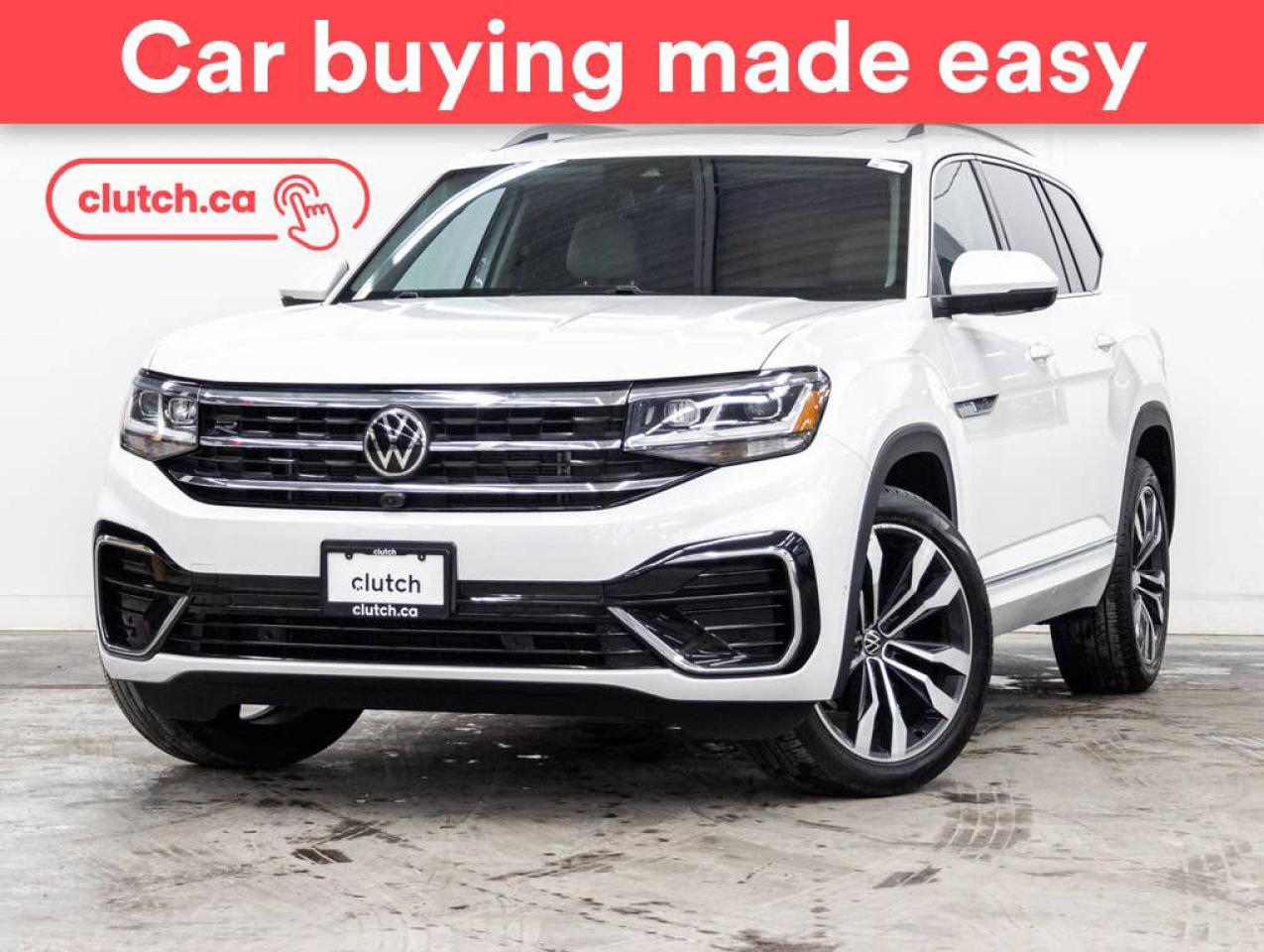 Used 2022 Volkswagen Atlas Execline AWD w/ Apple CarPlay & Android Auto, Panoramic Moonroof, 360 Cam for sale in Toronto, ON