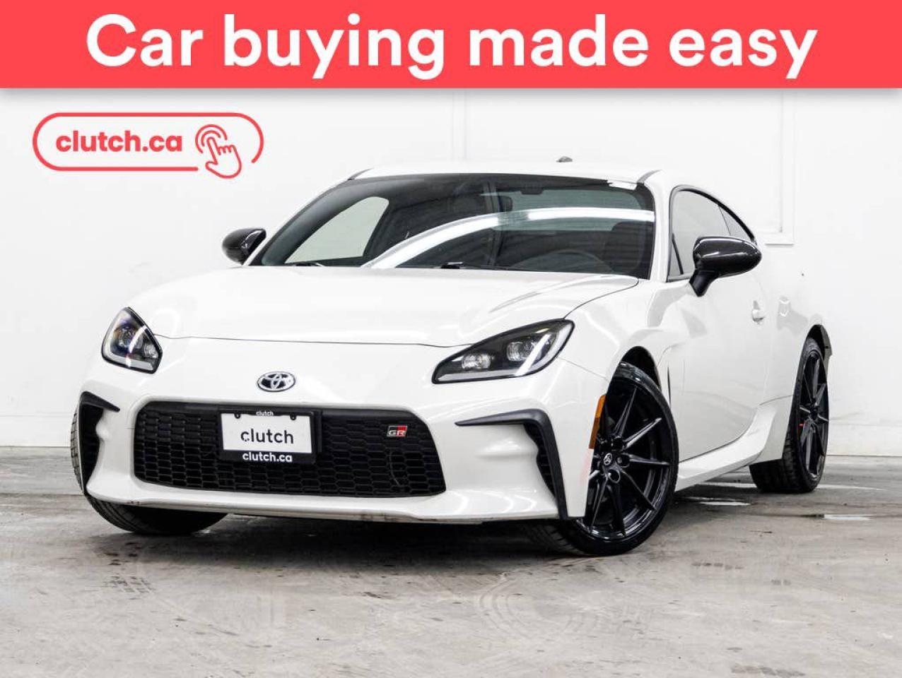 Used 2022 Toyota GR86 Premium w/ Apple CarPlay & Android Auto, Heated Front Seats, Rearview Cam for sale in Toronto, ON
