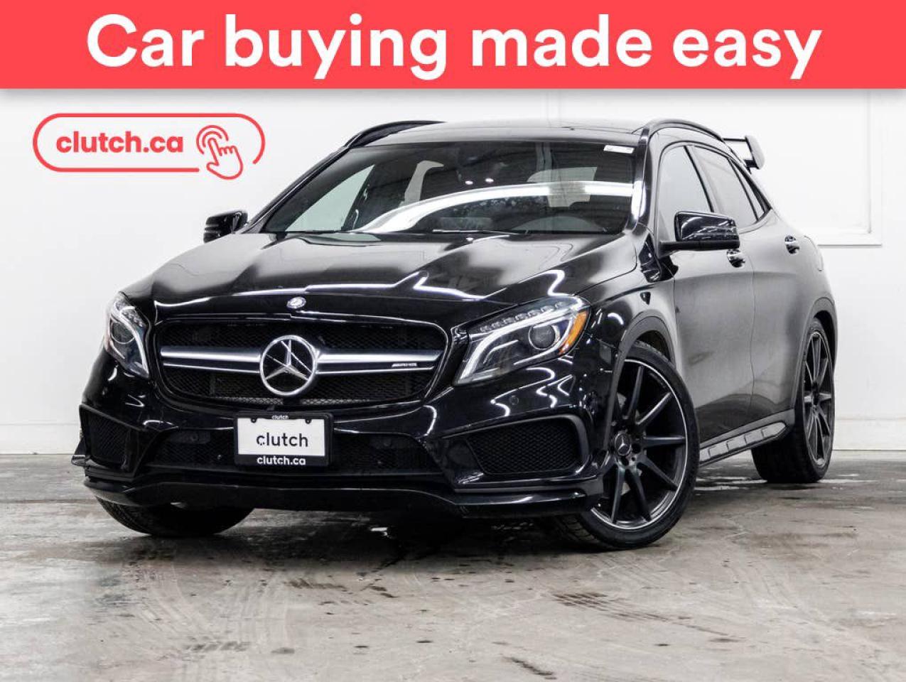 Used 2017 Mercedes-Benz GLA 45 AMG w/ Apple CarPlay, Nav, Sunroof for sale in Toronto, ON