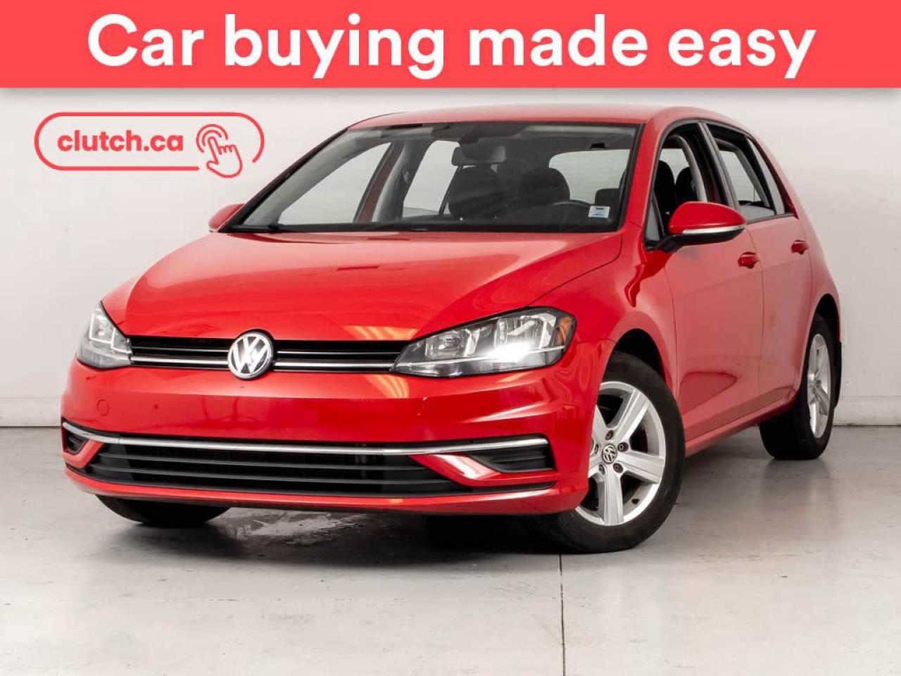 Used 2021 Volkswagen Golf Comfortline w/ Apple CarPlay & Android Auto, Cruise Control, Backup Cam for sale in Bedford, NS