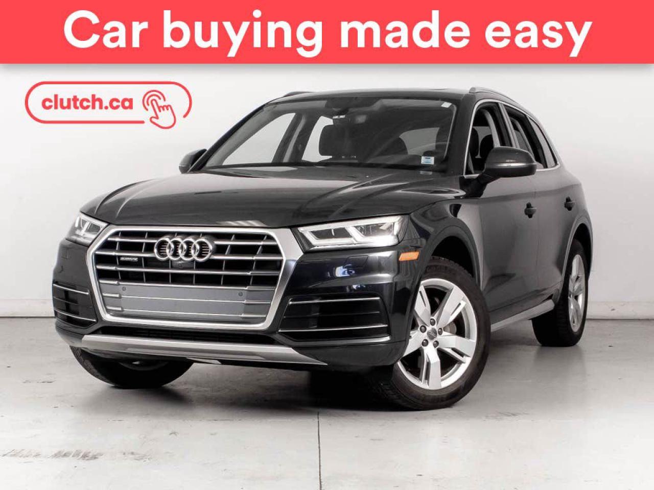 Used 2019 Audi Q5 2.0T Technik AWD w/ Sunroof, Rearview Cam, Heated Seats for sale in Bedford, NS
