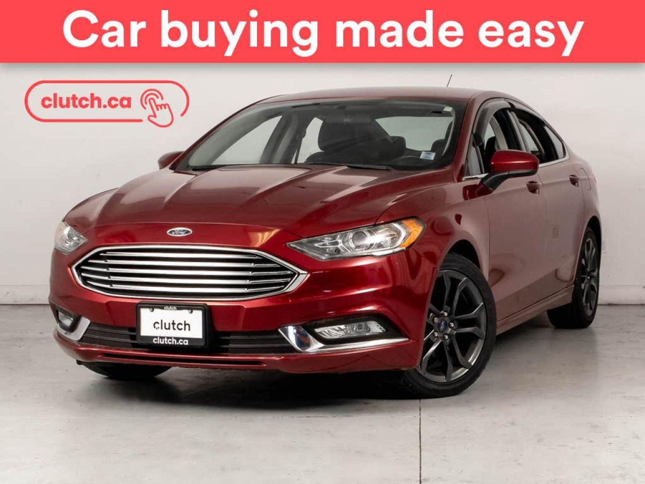Used 2018 Ford Fusion SE w/ Cruise Control, Rearview Camera, A/C for sale in Bedford, NS
