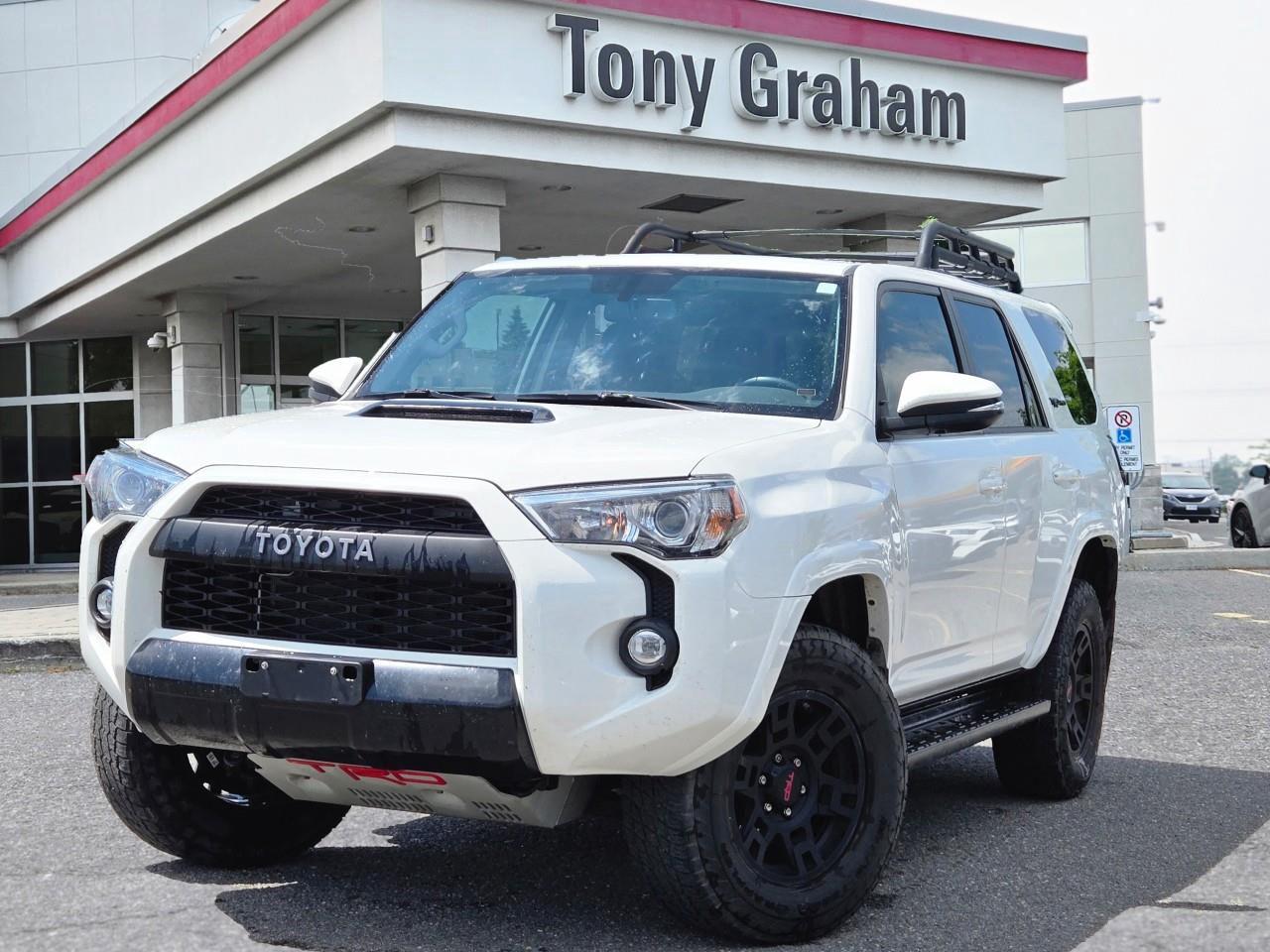 Used 2019 Toyota 4Runner SR5 TRD Pro Model/TRD-TUNED FRONT SPRINGS/REAR DIFFERENTIAL LOCK/4-WHEEL CRAWL CONTROL (CRAWL)/LEVER-TYPE 4WD SELECTOR for sale in Ottawa, ON