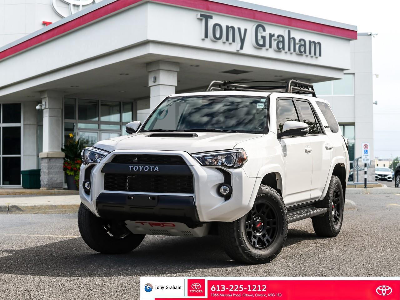 Used 2019 Toyota 4Runner SR5 TRD Pro Model/TRD-TUNED FRONT SPRINGS/REAR DIFFERENTIAL LOCK/4-WHEEL CRAWL CONTROL (CRAWL)/LEVER-TYPE 4WD SELECTOR for sale in Ottawa, ON