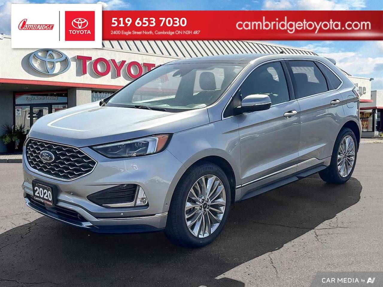 Used 2020 Ford Edge Titanium for sale in Cambridge, ON