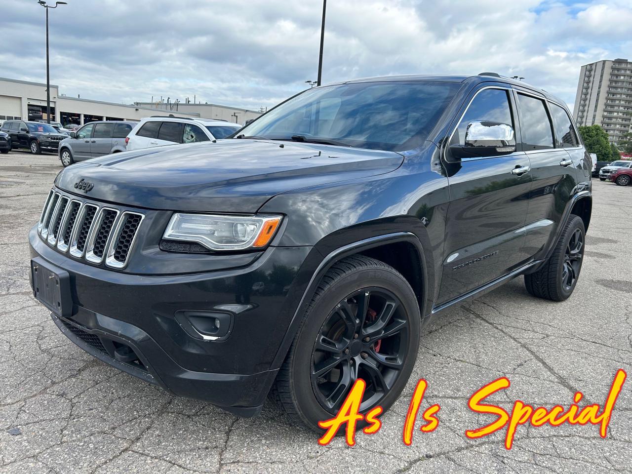 Used 2014 Jeep Grand Cherokee Overland As Is Special! You Certify You Save! for sale in Kitchener, ON