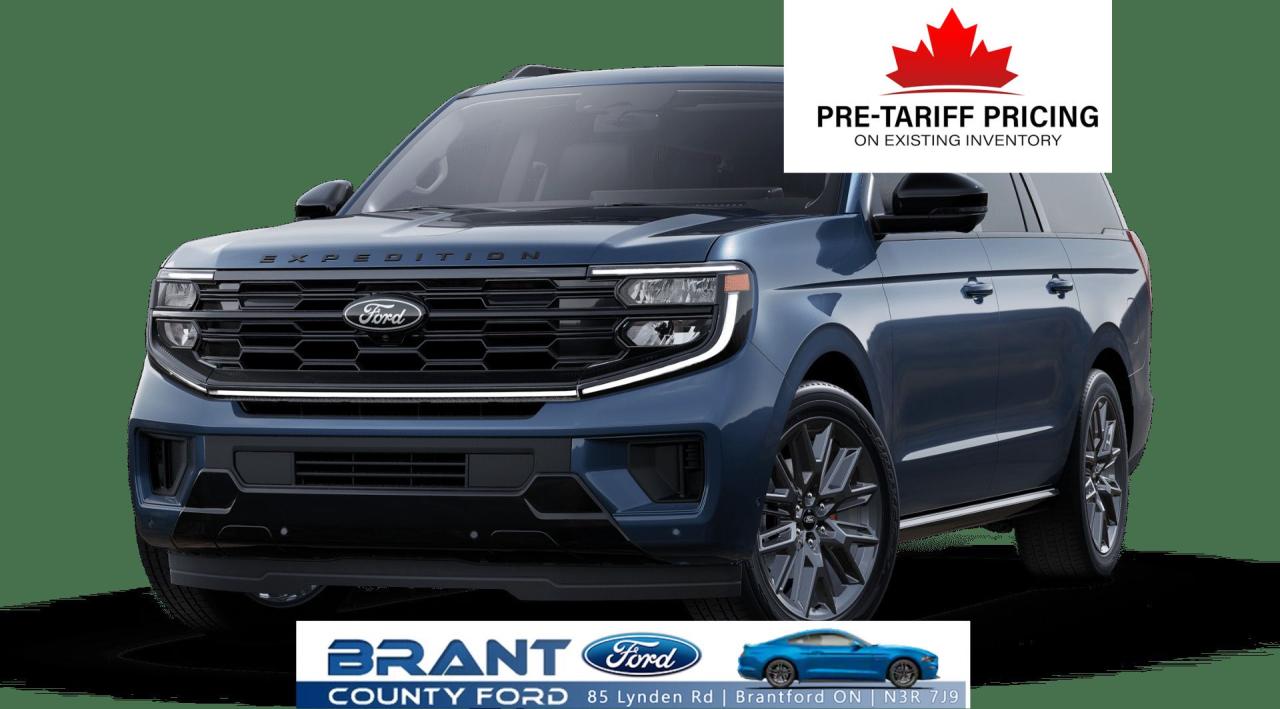 New 2025 Ford Expedition Platinum Max for sale in Brantford, ON