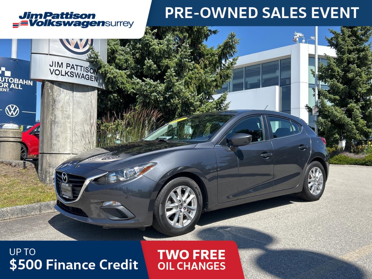 Used 2016 Mazda MAZDA3 SPORT GS, Hatchback, VERY LOW MILEAGE!! for sale in Surrey, BC