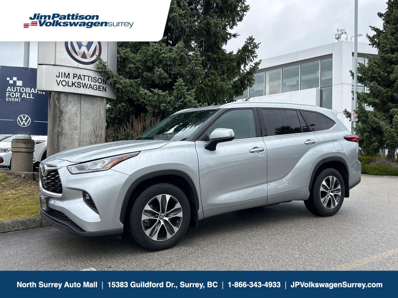 Used 2022 Toyota Highlander XLE AWD for sale in Surrey, BC