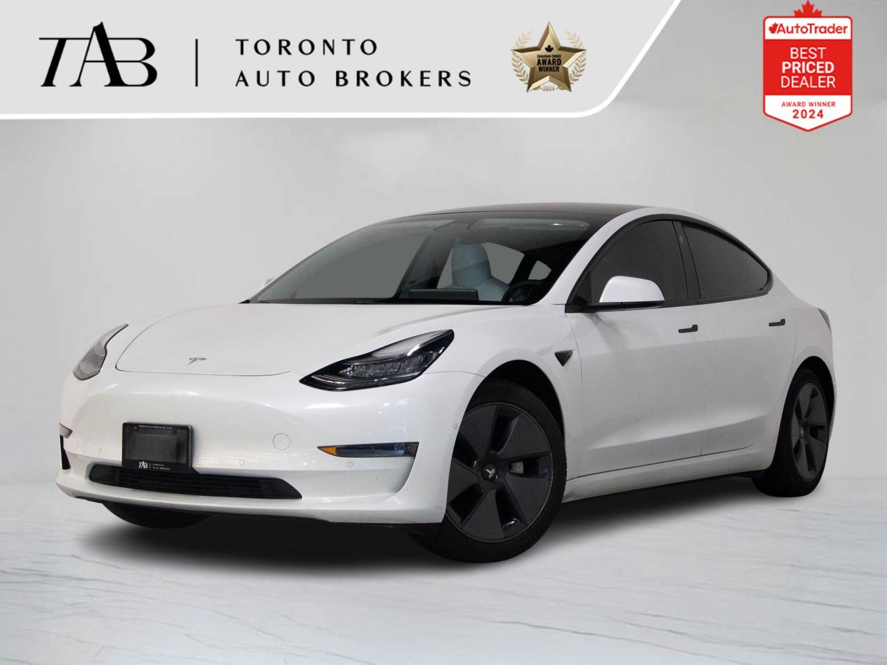 Used 2021 Tesla Model 3 STANDARD RANGE PLUSE | 360 CAM | WHITE INT. for sale in Vaughan, ON
