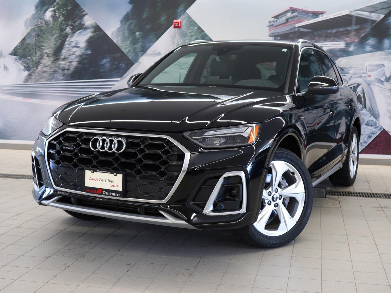 Used 2021 Audi Q5 2.0L Progressiv + S-Line | Adaptive Cruise Control for sale in Whitby, ON