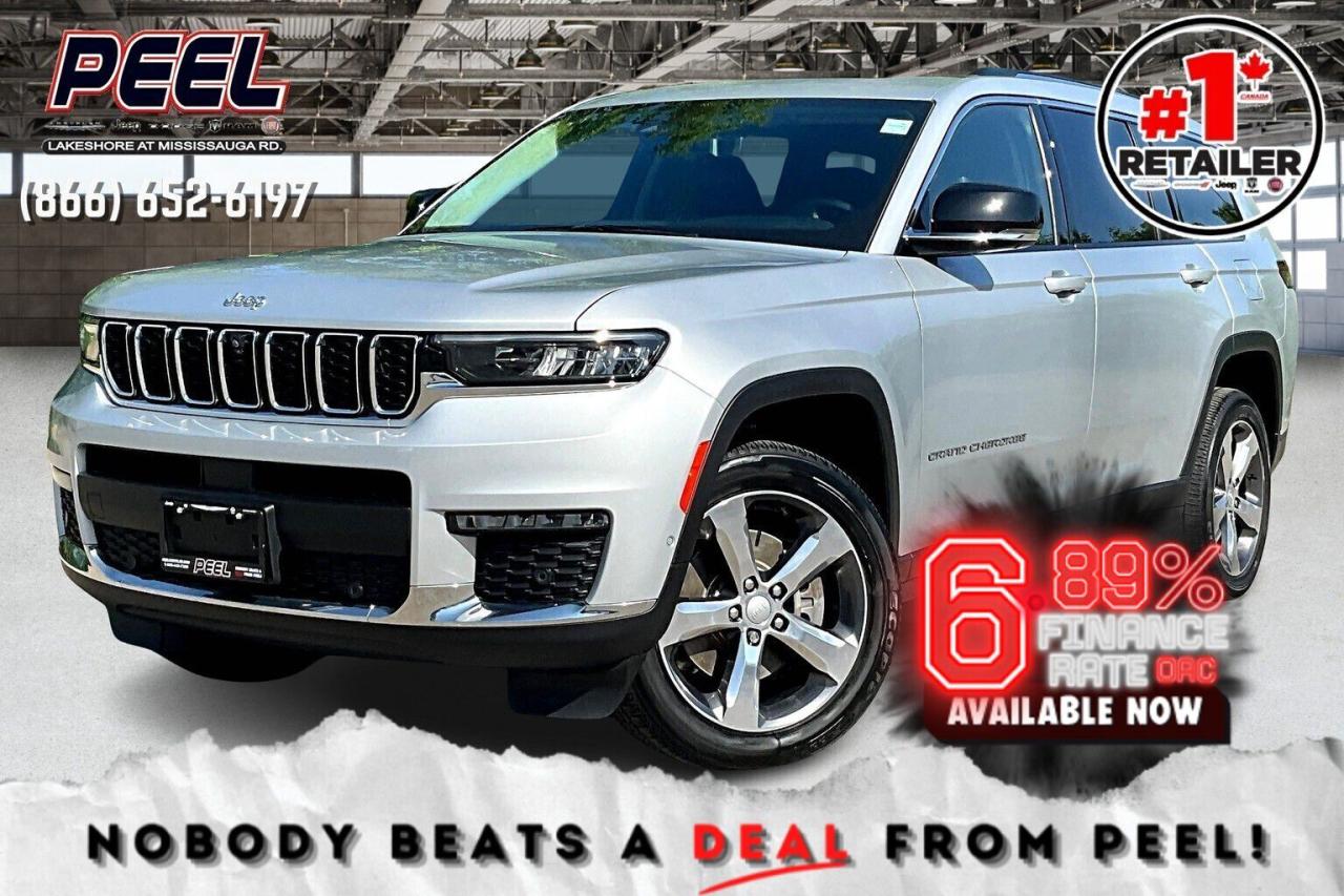 Used 2022 Jeep Grand Cherokee L Limited | 6Seat | Vented Leather | PanoRoof | AWD for sale in Mississauga, ON