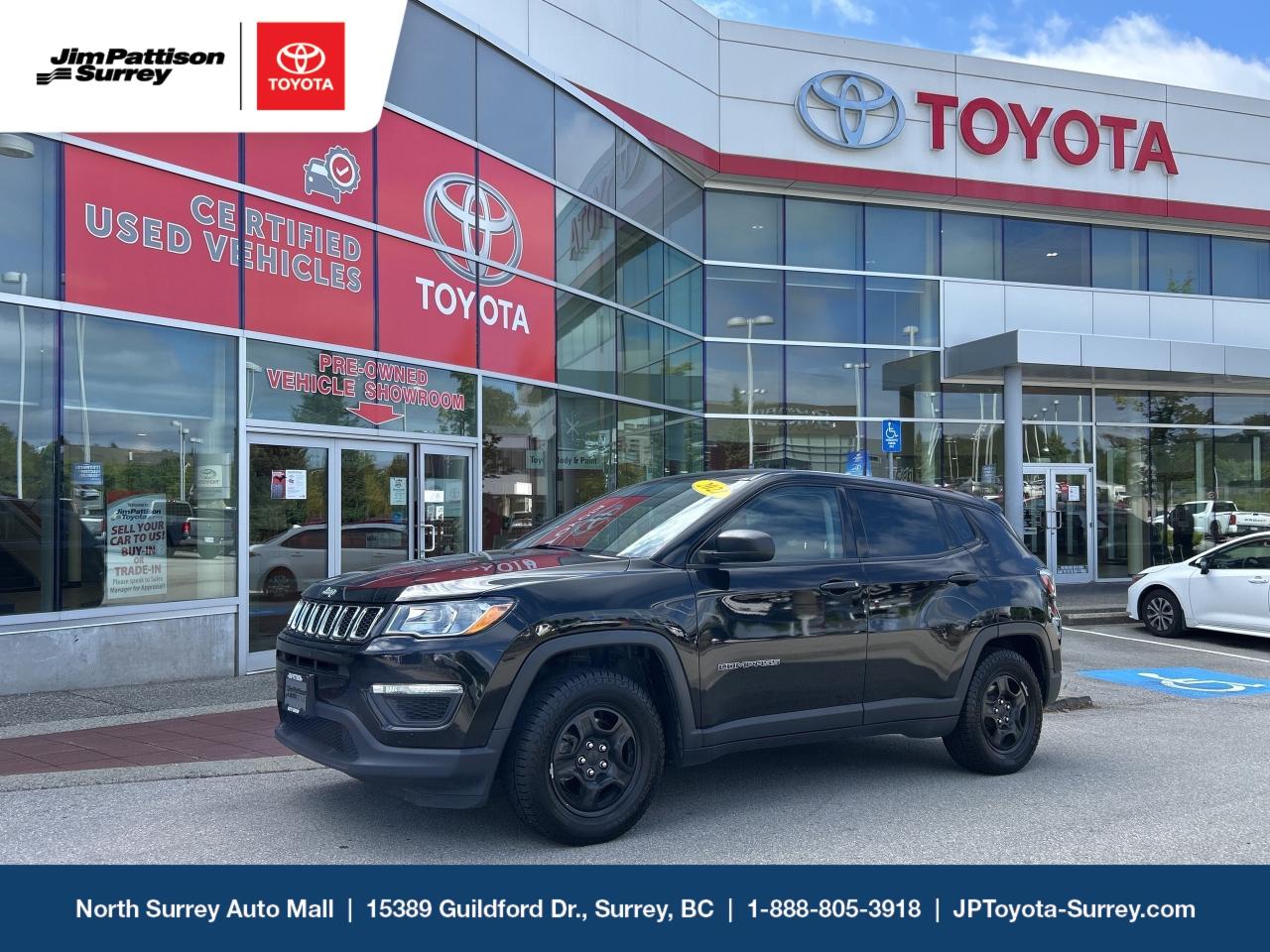 Used 2021 Jeep Compass Sport for sale in Surrey, BC
