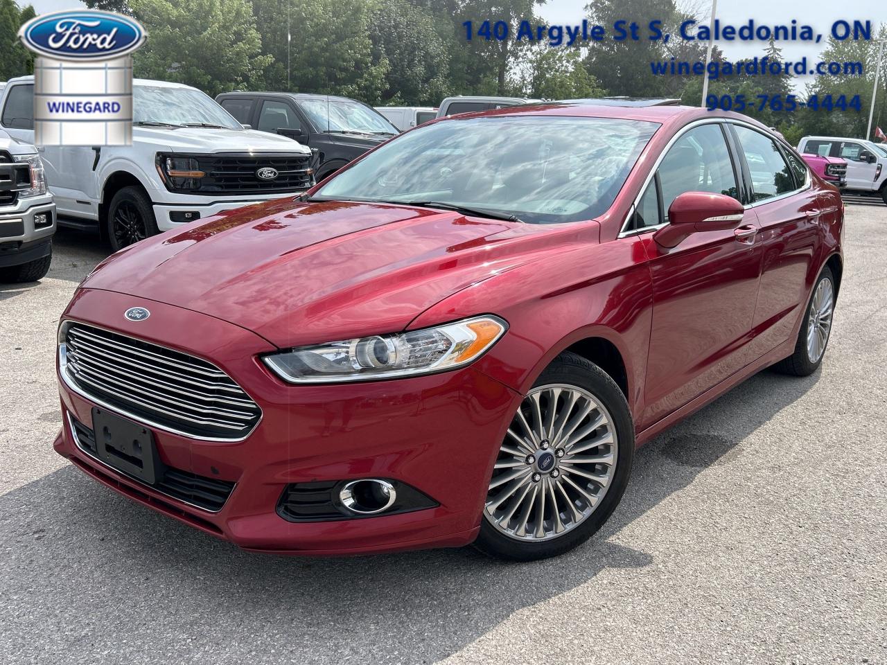 Used 2015 Ford Fusion Titanium for sale in Caledonia, ON