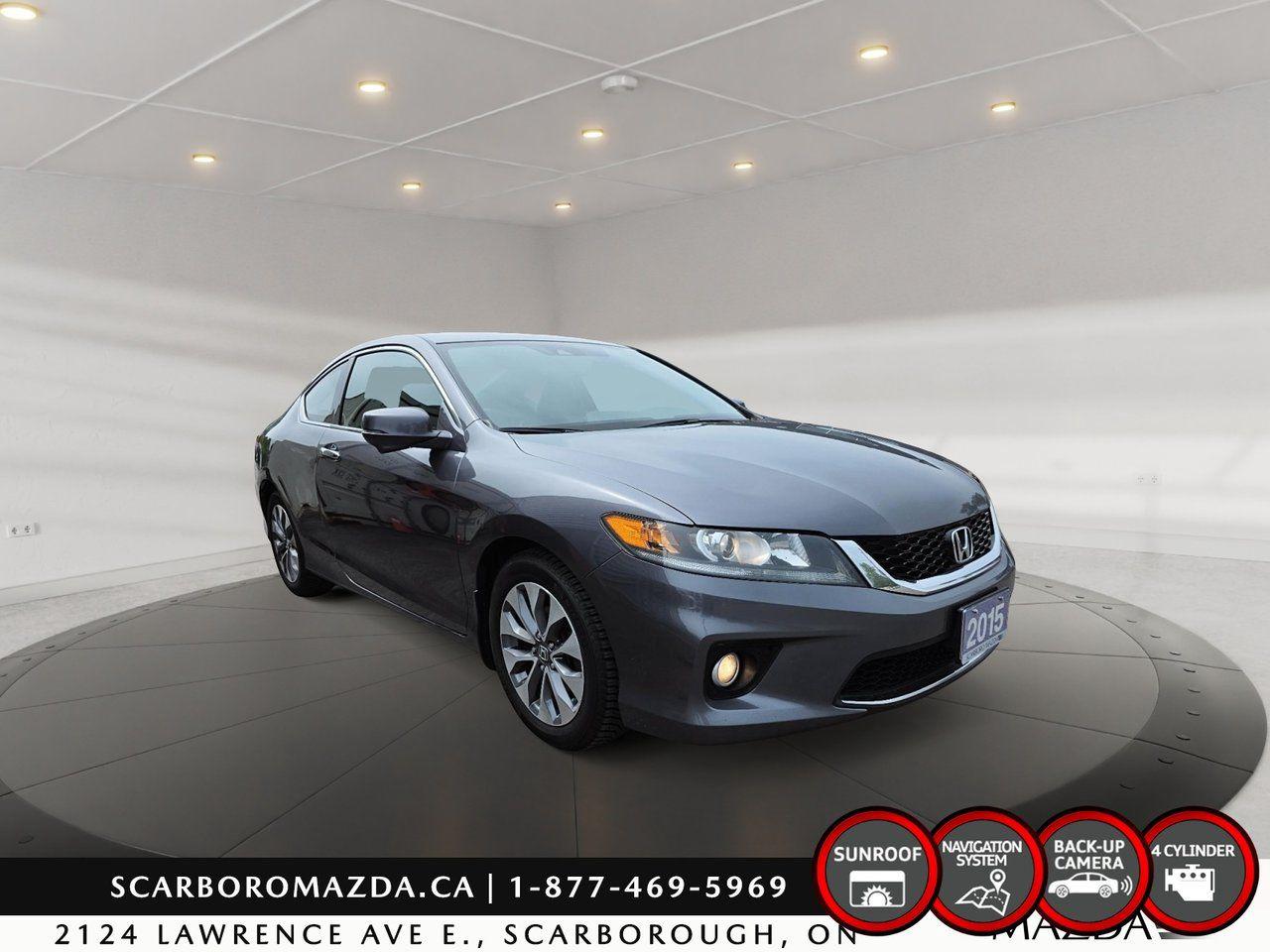 Used 2015 Honda Accord NAV|SIDE&REAR CAMERA|SUNROOF for sale in Scarborough, ON