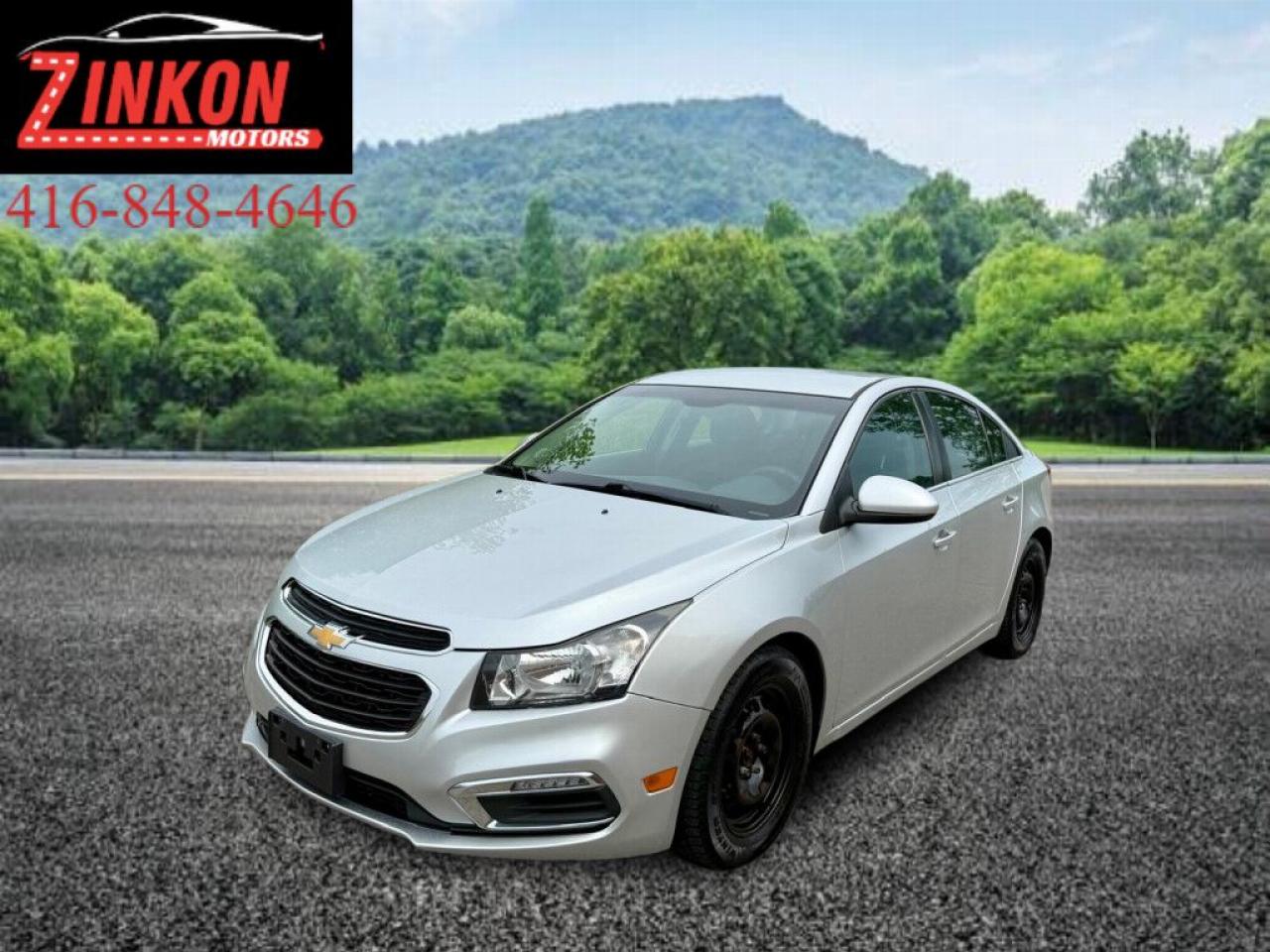 Used 2015 Chevrolet Cruze LT |BACK-UP CAM|REMOTE STARTER|BLUETOOTH| for sale in Pickering, ON