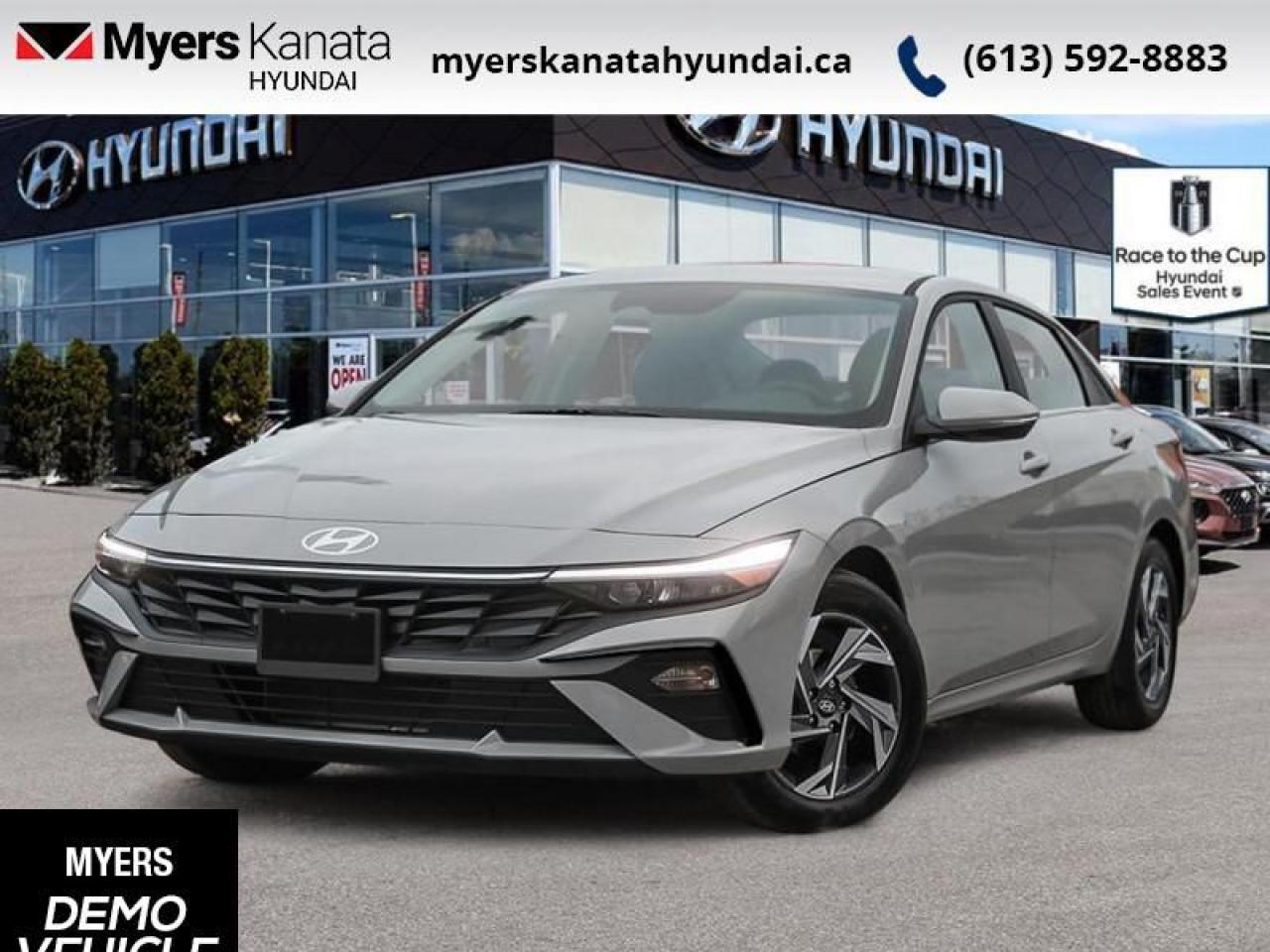 Used 2025 Hyundai Elantra Luxury IVT  - Premium Audio - $110.71 /Wk for sale in Kanata, ON