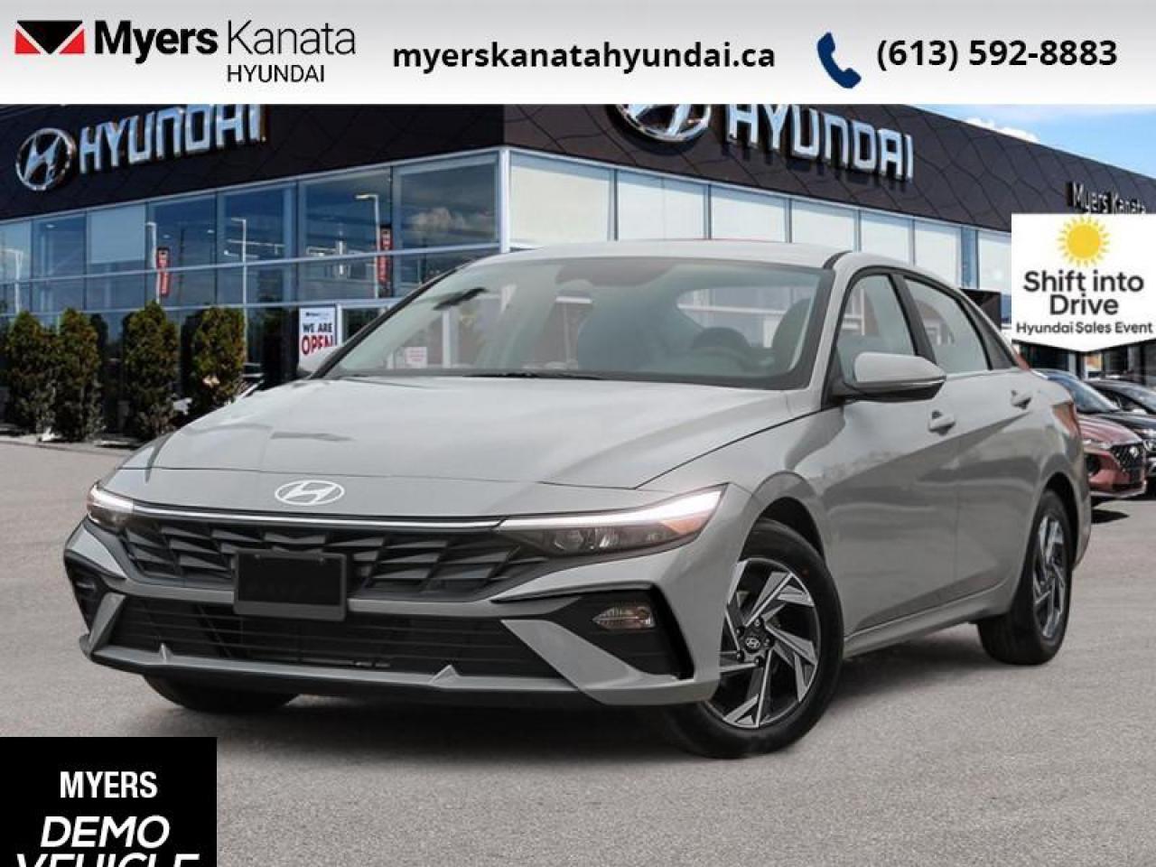 Used 2025 Hyundai Elantra Luxury IVT  - Premium Audio - $110.71 /Wk for sale in Kanata, ON