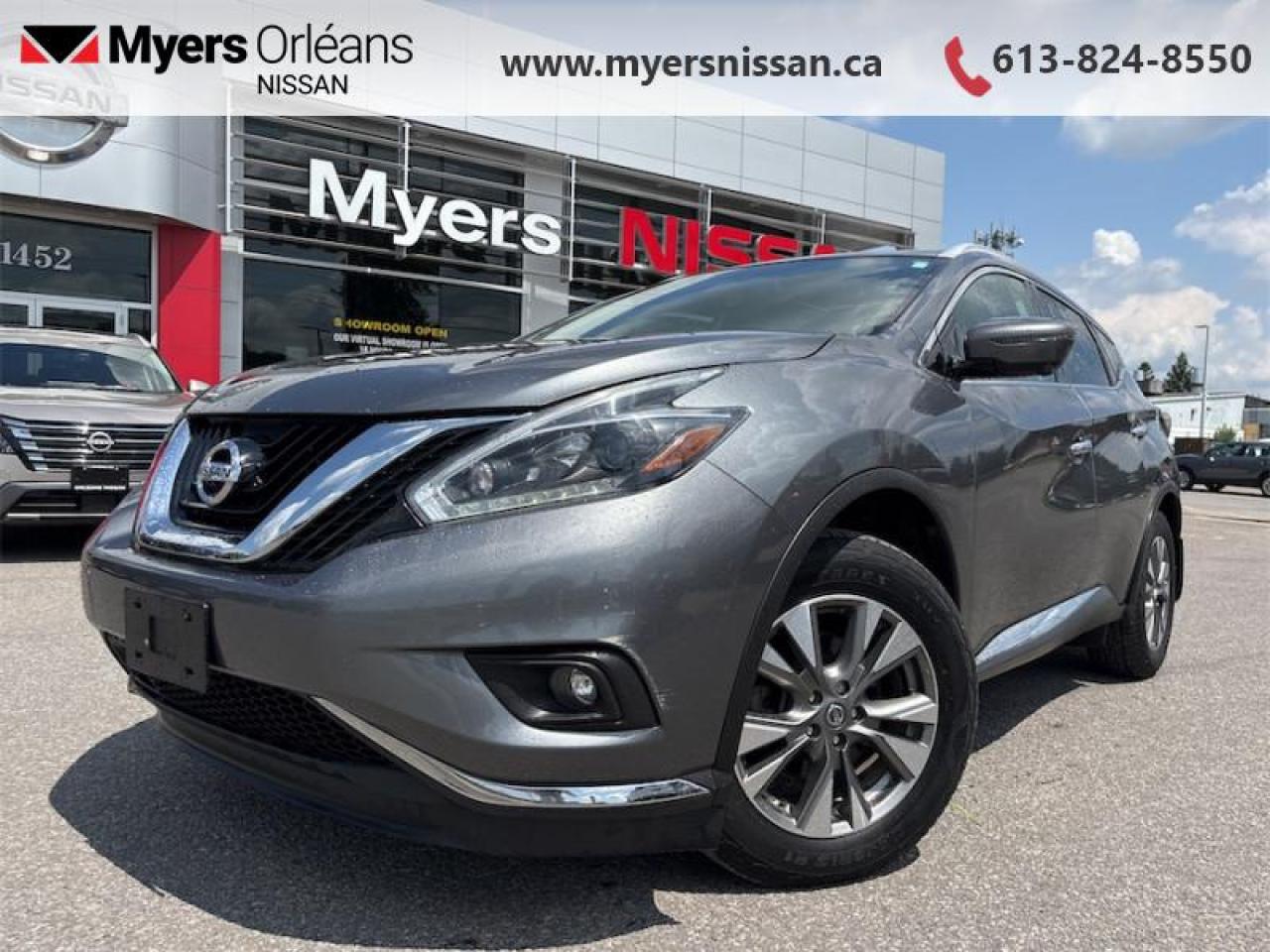 Used 2018 Nissan Murano AWD SL  - Sunroof -  Navigation for sale in Orleans, ON
