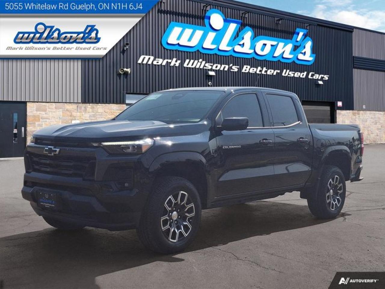 Used 2023 Chevrolet Colorado 4WD LT| Leather | Sunroof | Heated Seats + Steering | Remote Start | Bose Audio | and More ! for sale in Guelph, ON