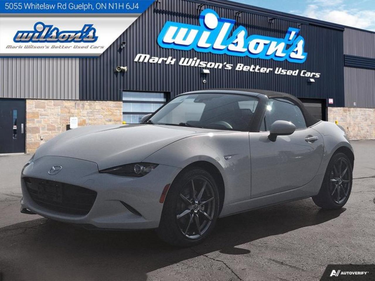 Used 2016 Mazda Miata MX-5 GT Convertible | Auto | Leather | Nav | Heated Seats | and More ! for sale in Guelph, ON