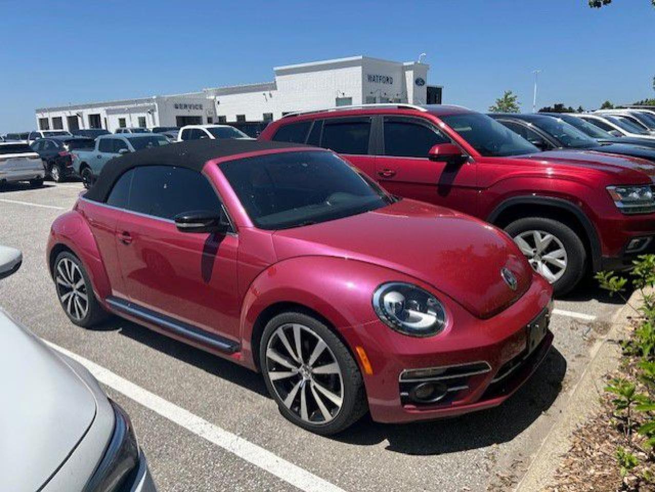 Used 2017 Volkswagen Beetle Convertible 2dr Conv Pink Edition *Ltd Avail* for sale in Watford, ON