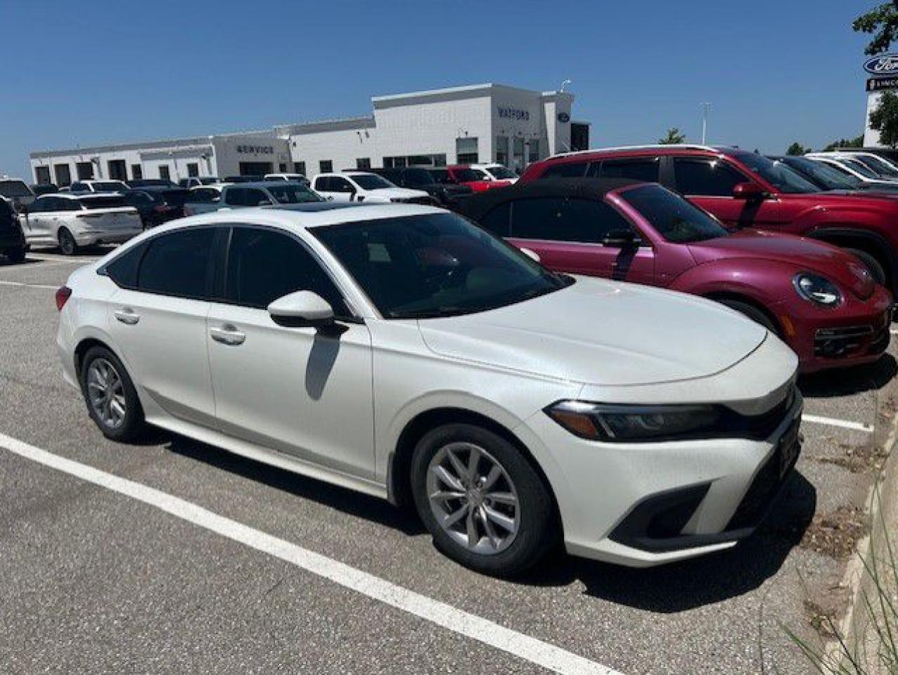 Used 2022 Honda Civic EX CVT for sale in Watford, ON