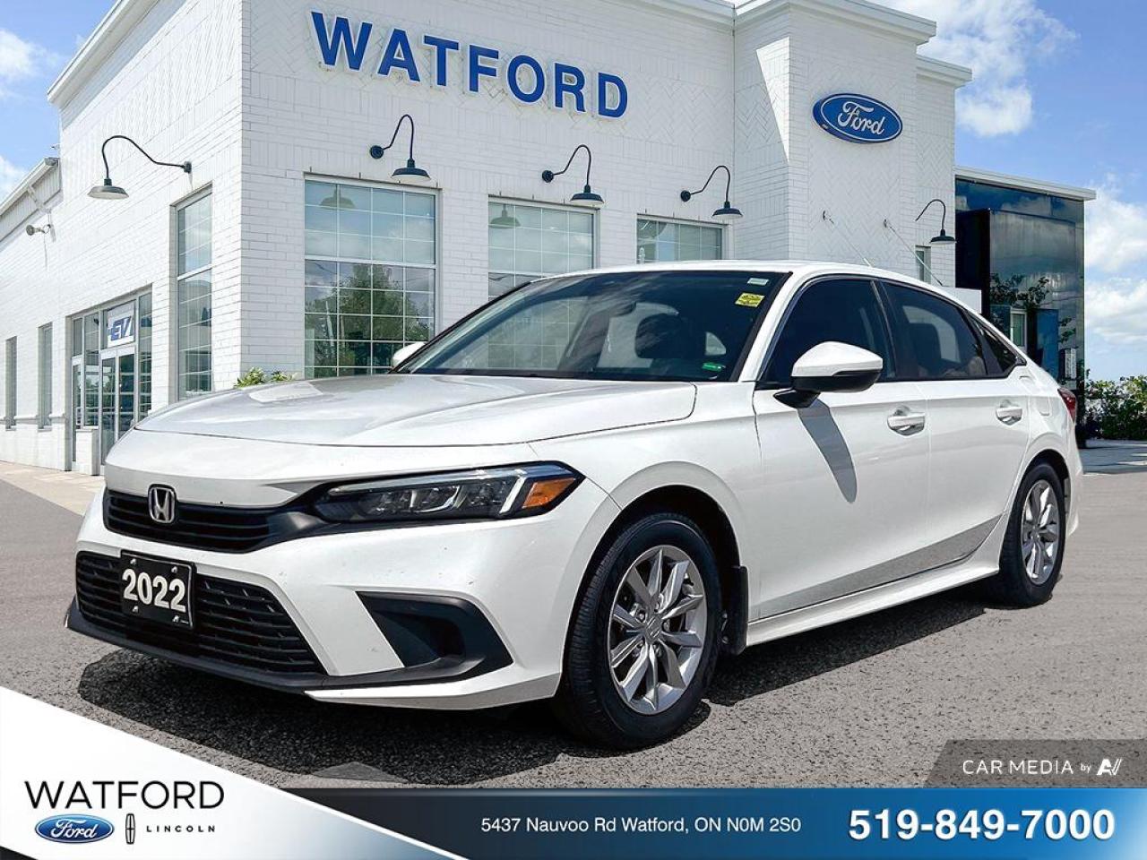 Used 2022 Honda Civic EX CVT for sale in Watford, ON