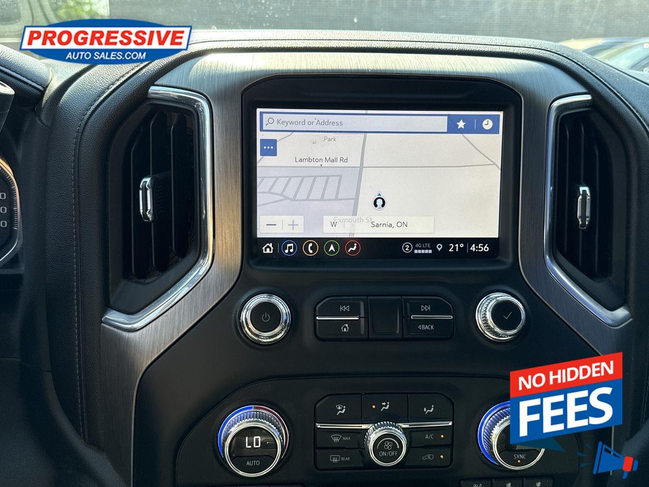 2022 GMC Sierra 1500 Limited Denali - Navigation Photo