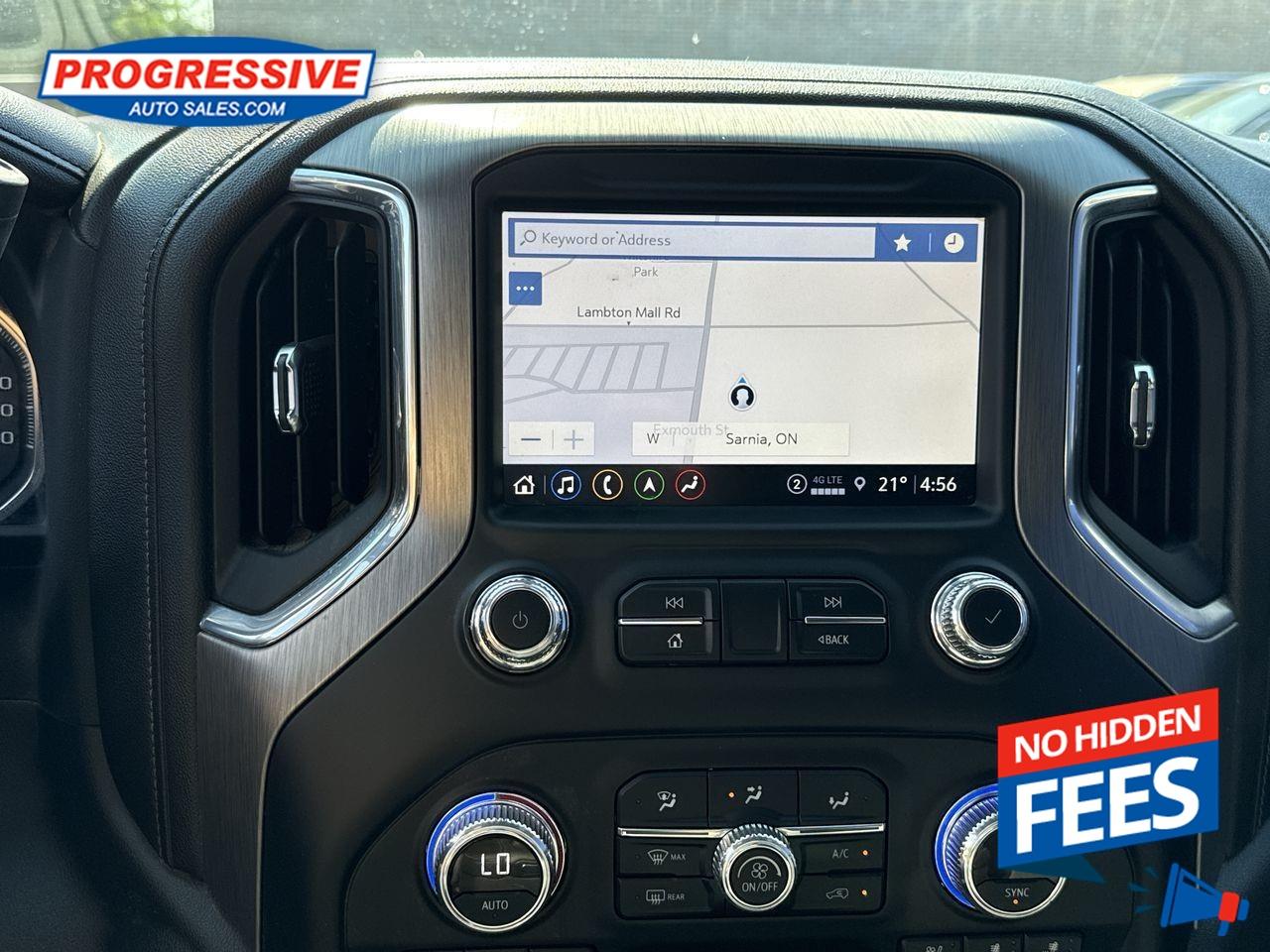 2022 GMC Sierra 1500 Limited Denali - Navigation Photo