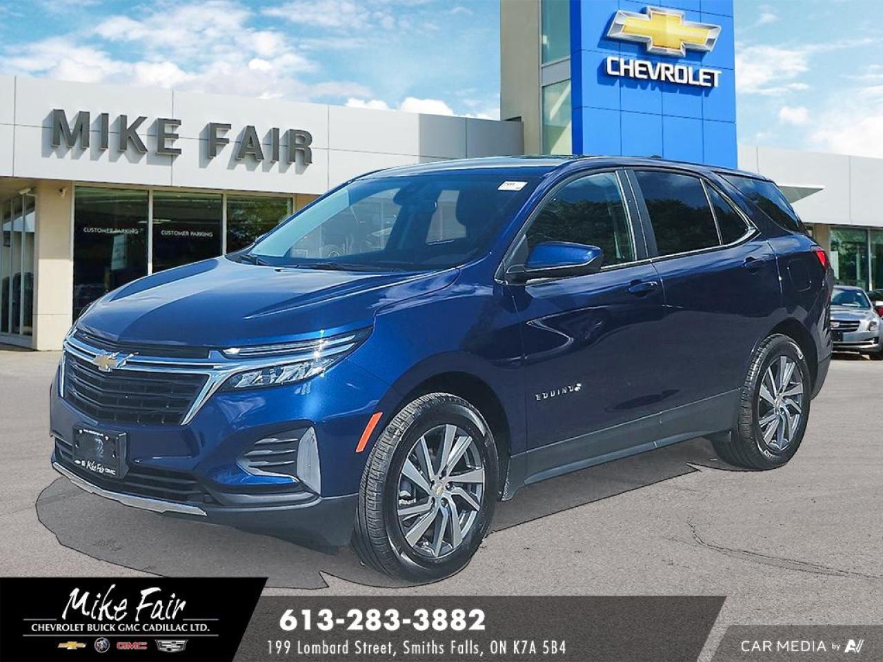 Used 2023 Chevrolet Equinox LT AWD,heated front seats,remote start,HD rear camera,8-way power driver seat for sale in Smiths Falls, ON