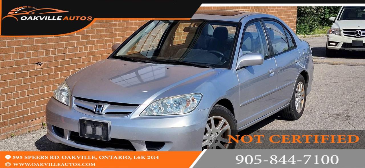 Used 2005 Honda Civic 4dr LX-G Auto for sale in Oakville, ON