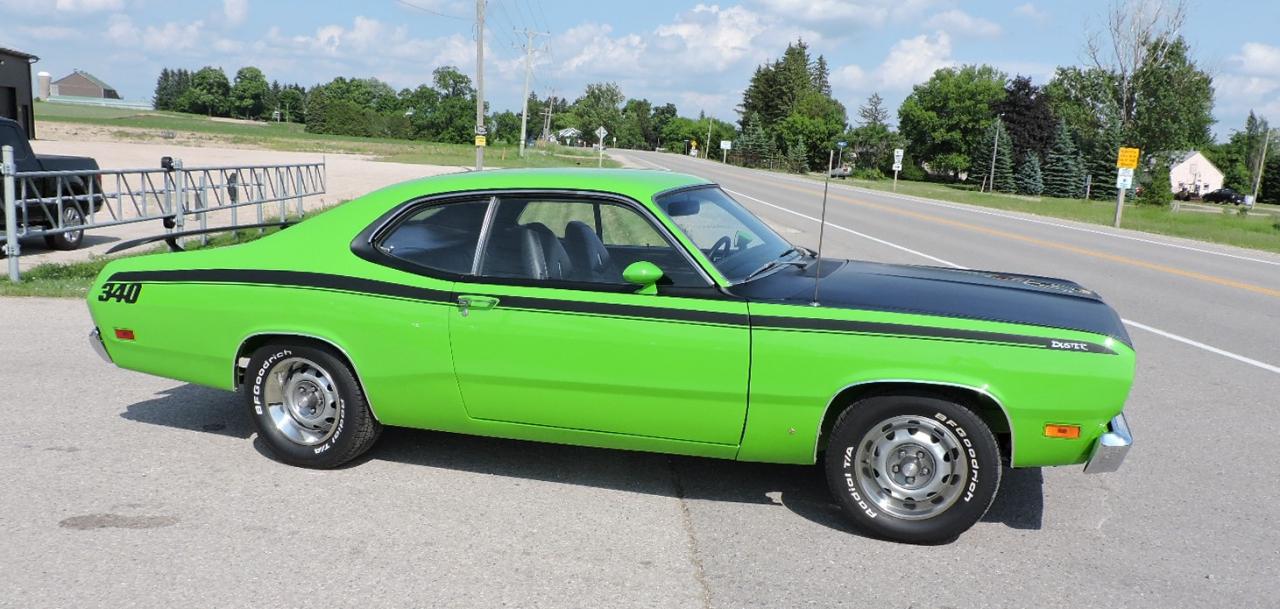 1970 Plymouth DUSTER 340 4-Speed Rotisserie Restored With Warranty Photo3