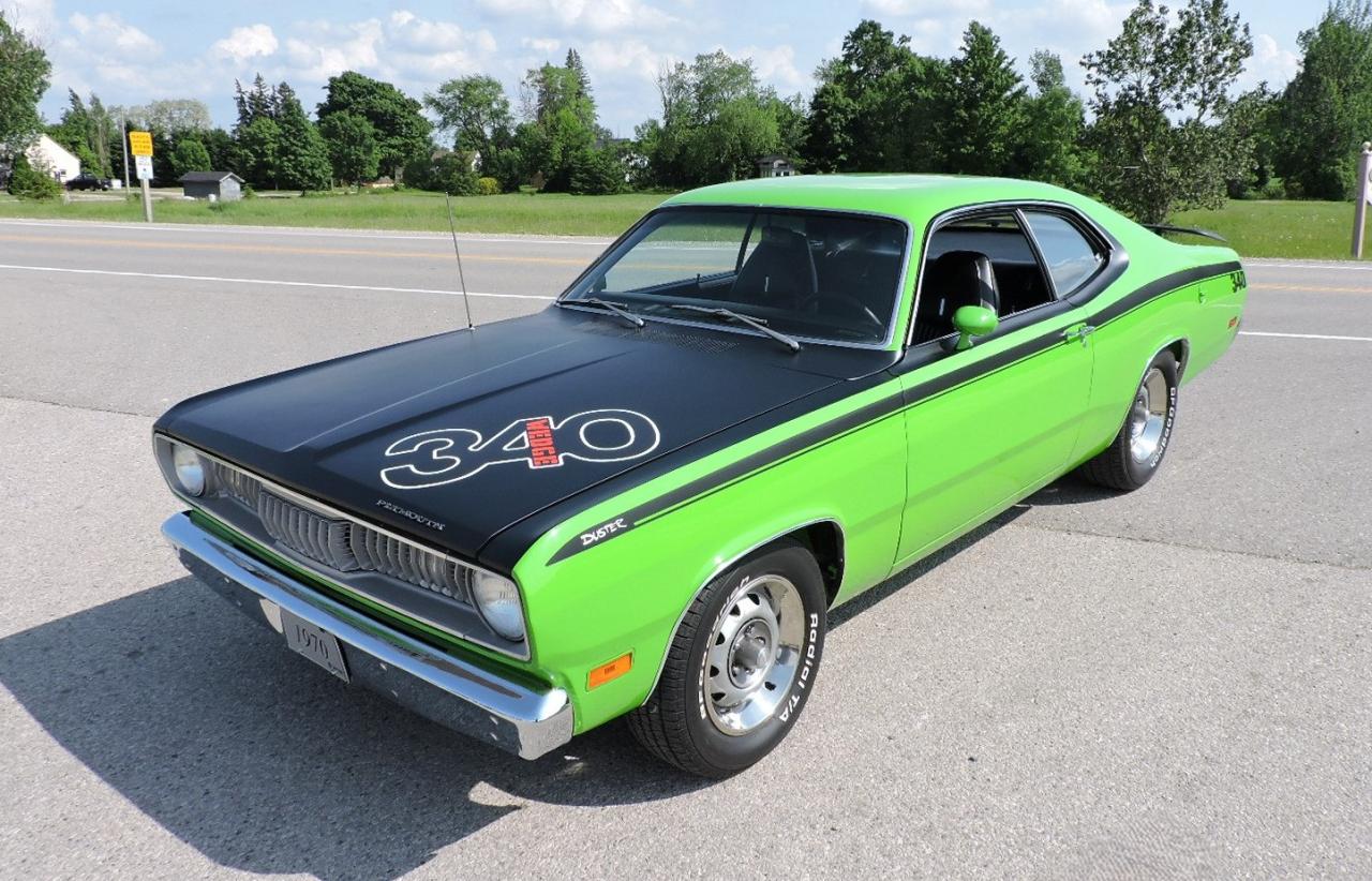 1970 Plymouth DUSTER 340 4-Speed Rotisserie Restored With Warranty
