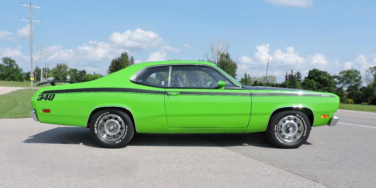 1970 Plymouth DUSTER 340 4-Speed Rotisserie Restored With Warranty Photo4