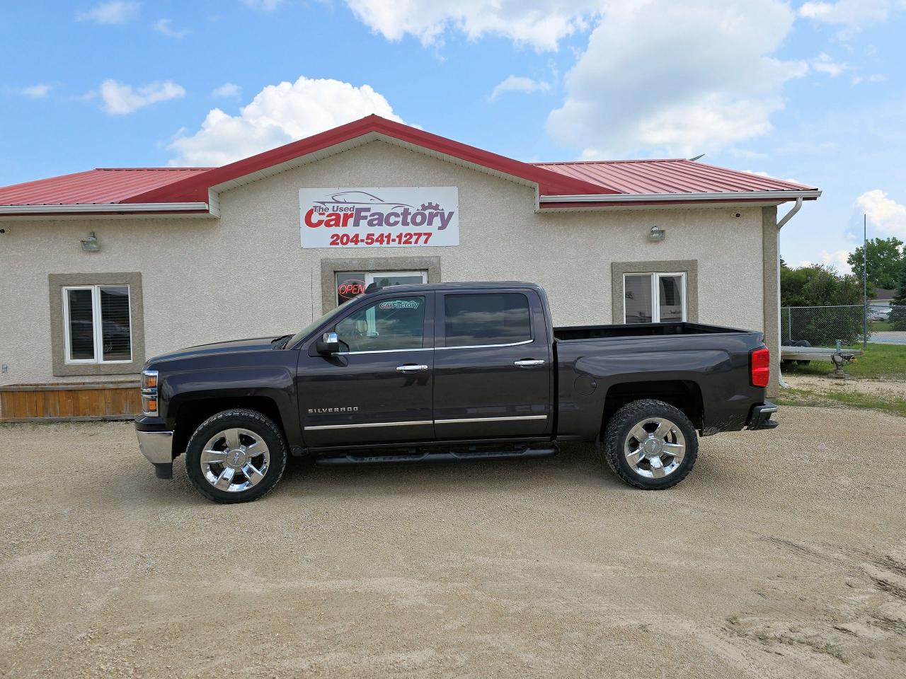 Used 2015 Chevrolet Silverado 1500 LTZ | Crew Cab| Leather| for sale in Oakbank, MB