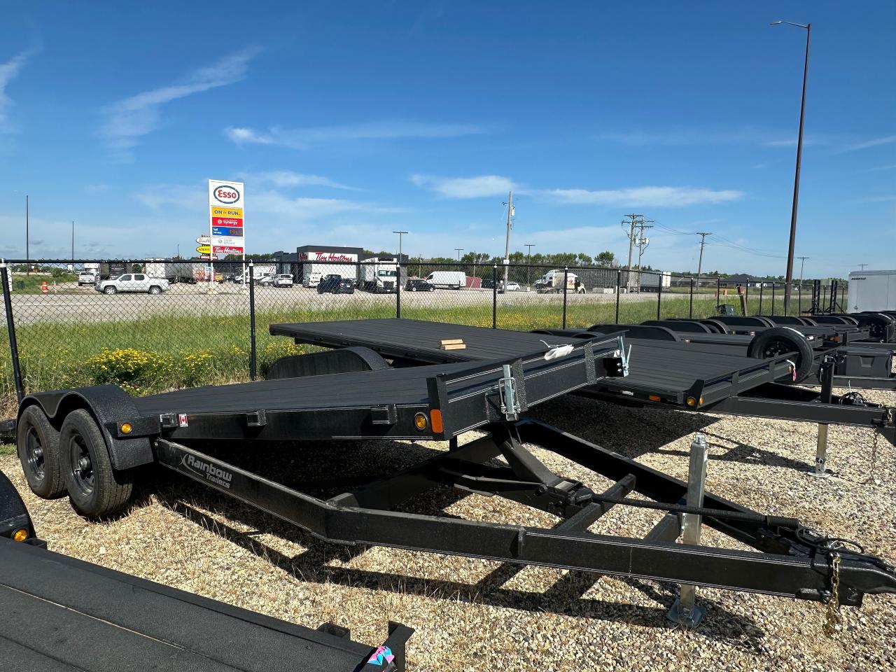 New 2026 Rainbow Trailer 20' Tilting Car & Equipment for sale in Elie, MB