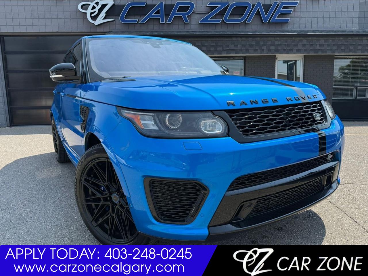 Used 2017 Land Rover Range Rover Sport V8 Supercharged SVR for sale in Calgary, AB