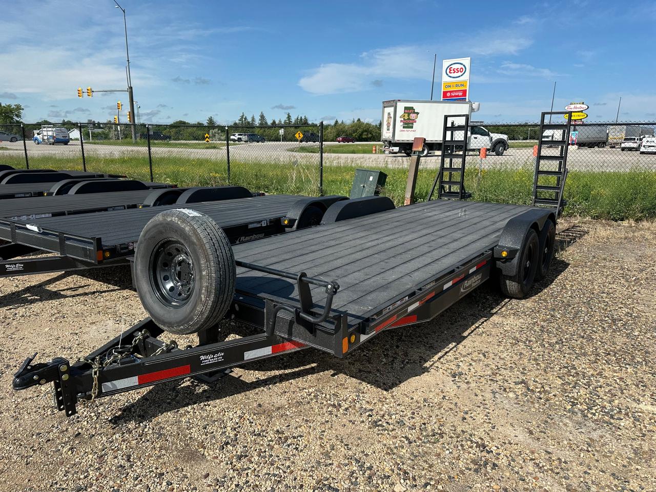 New 2025 Rainbow Trailer 20' Rainbow Car Hauler for sale in Elie, MB