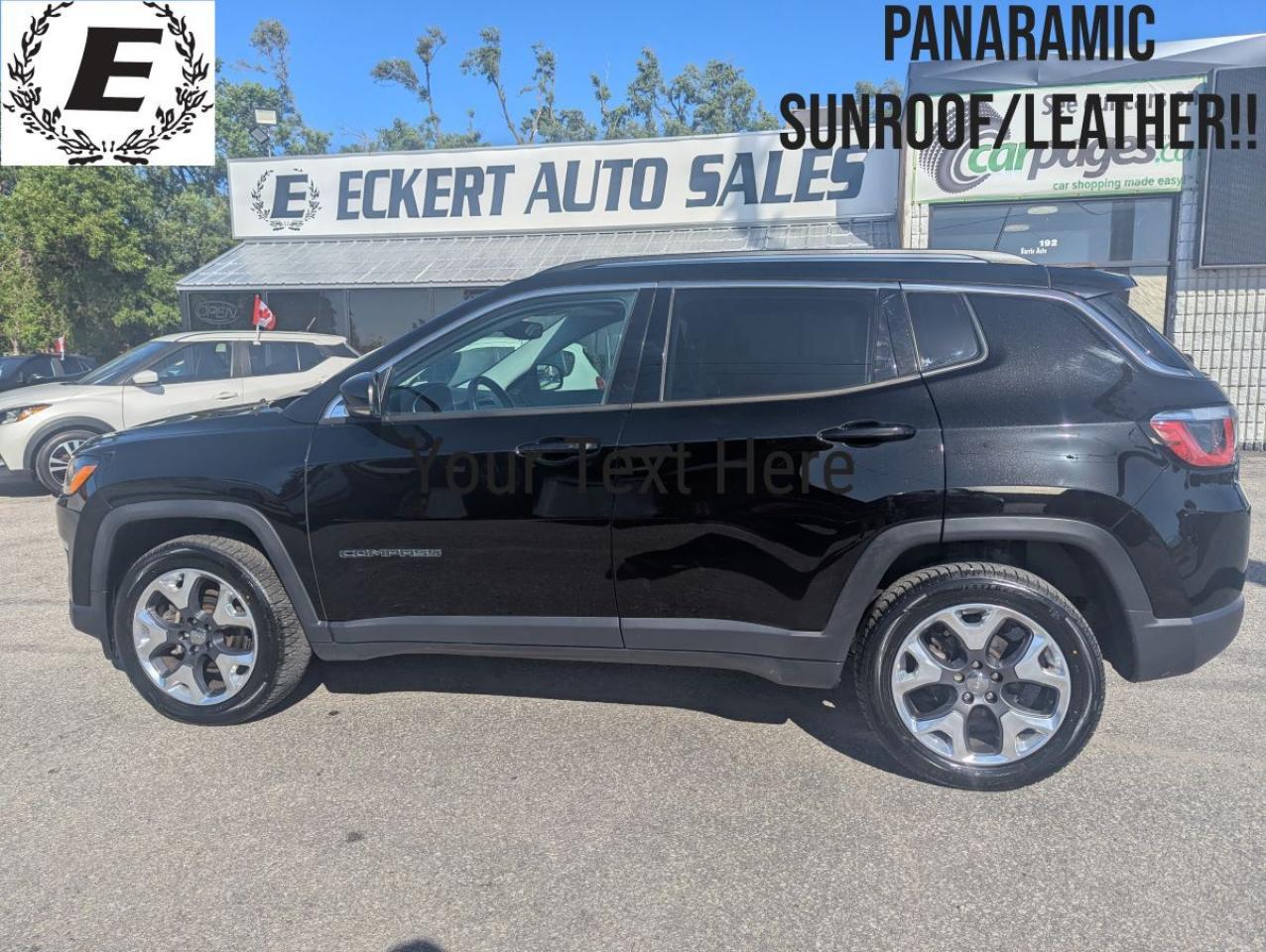 Used 2018 Jeep Compass Limited 4X4  PANARAMIC SUNROOF!! for sale in Barrie, ON