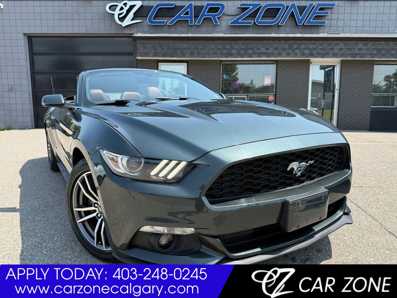 Used 2016 Ford Mustang Convertible Ecoboost Premium for sale in Calgary, AB
