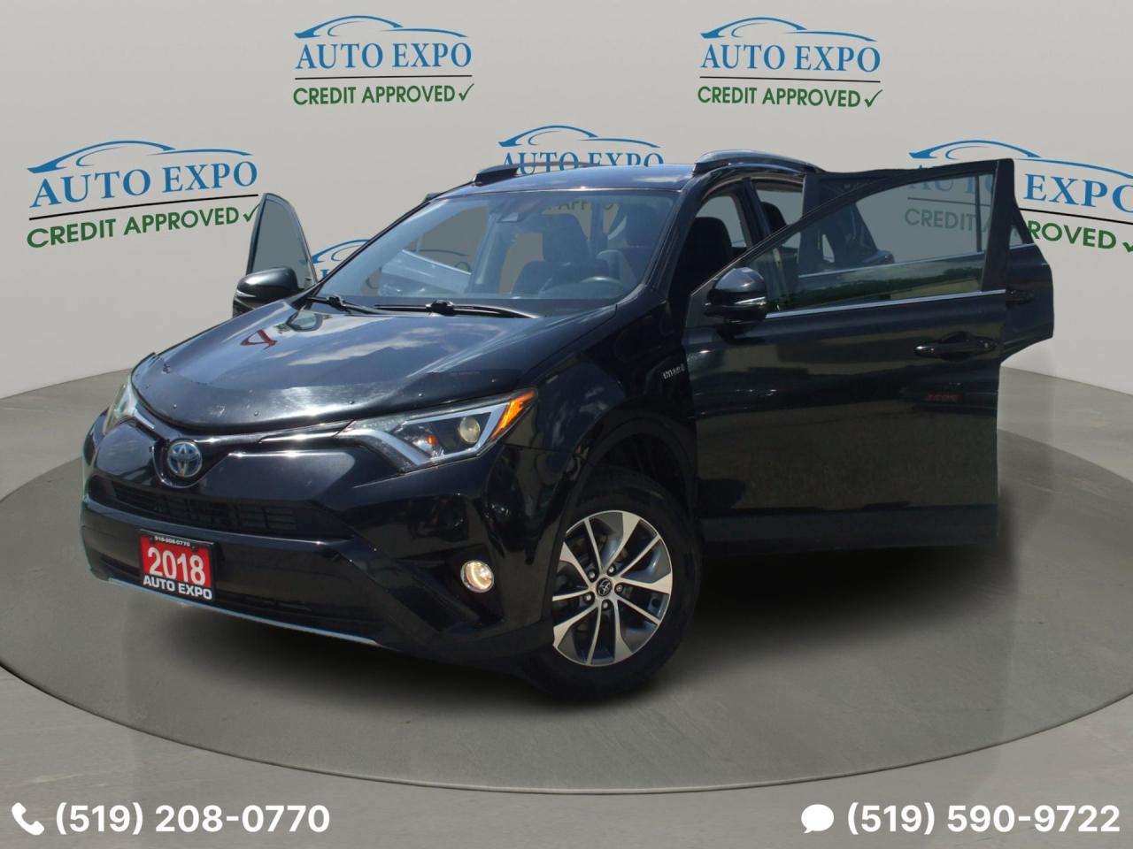 2018 Toyota RAV4 AWD Hybrid LE+,OneOwner,Certified,Backup Cam,Fogs