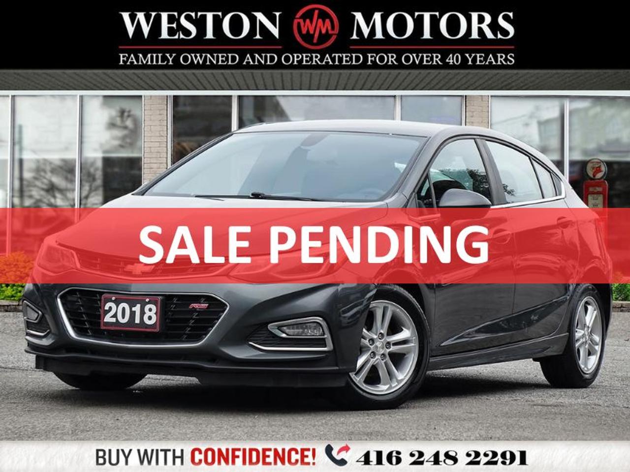 2018 Chevrolet Cruze LT*HEATED SEATS*REV-CAM*POWER GROUP